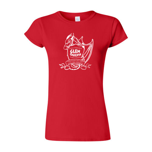 Gildan Women's Glen Ogilvie Staff Printed T-Shirt Thumbnail