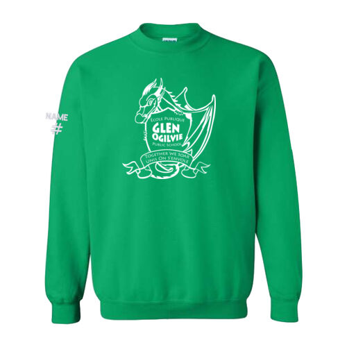 Gildan Unisex Glen Ogilvie Staff Printed Crewneck Thumbnail