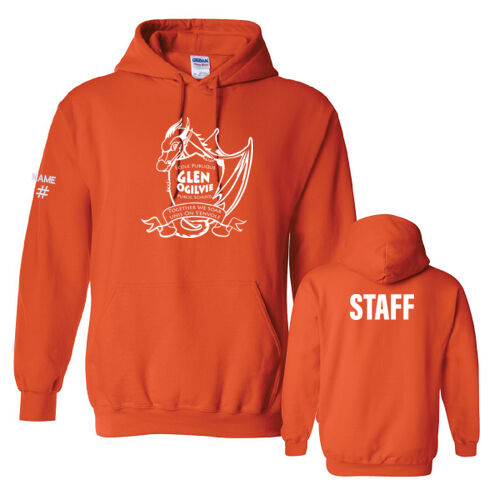 Gildan Unisex Glen Ogilvie Staff Printed Hoodie Thumbnail