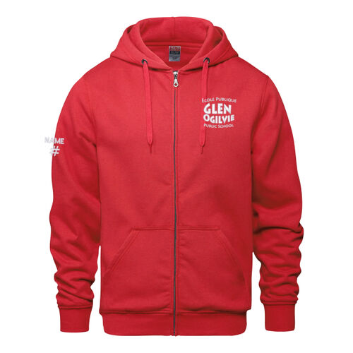Surfer Unisex Glen Ogilvie Staff Embroidered Full Zip Thumbnail