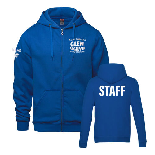 Surfer Unisex Glen Ogilvie Staff Embroidered & Printed Full Zip Thumbnail